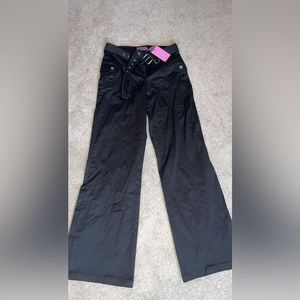 EDIKTED BLACK CARGO TYPE PANTS!! BRAND NEW WITH TAGS! Size small!!